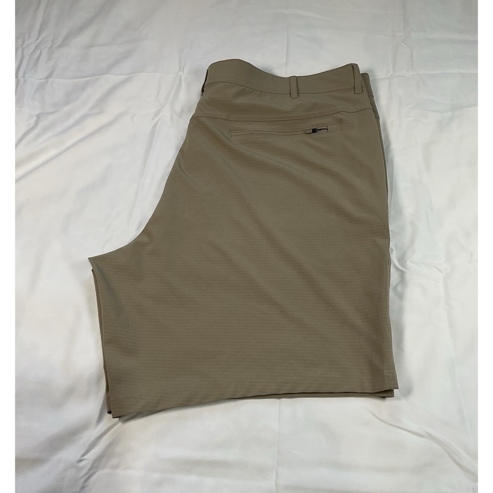 [G] George Shorts Mens Size 44 Tan Active lightweight Shorts With Mesh Pockets - Picture 5 of 5